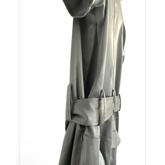 Boohoo Black Tie Waist Light Blazer Jacket Work Career  Women’s Plus Size 14 - Picture 3 of 9